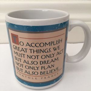 Vintage Hallmark Collectible Inspirational Coffee Mug